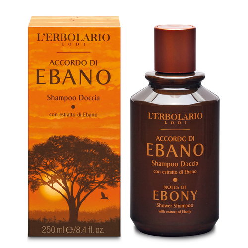 Accordo di Ebano Shampoo Doccia 250 ml L'Erbolario Capelli ERB031.010