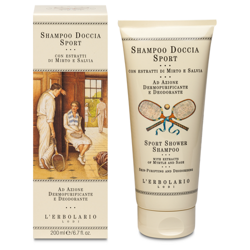 Shampoo Doccia Sport 200 ml L'Erbolario Capelli ERB031.244