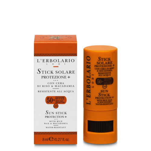 Stick solare Protezione+ SPF50+ 8 ml L'Erbolario Solari ERB086.398