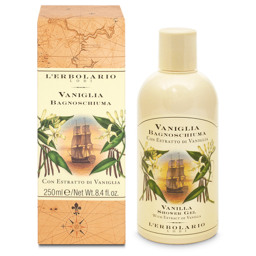 Vaniglia Bagnoschiuma 250 ml L'Erbolario Bagnoschiuma ERB036.284