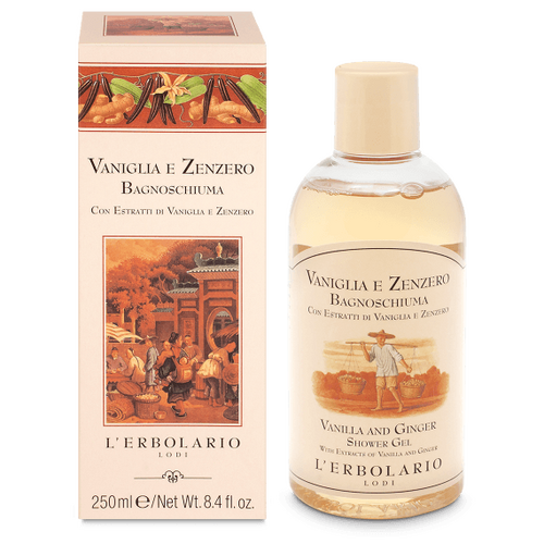 Vaniglia e Zenzero Bagnoschiuma 250 ml L'Erbolario Bagnoschiuma ERB036.298