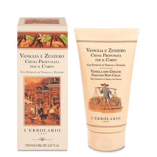 Vaniglia e Zenzero Crema Corpo 150 ml L'Erbolario Creme corpo ERB026.296