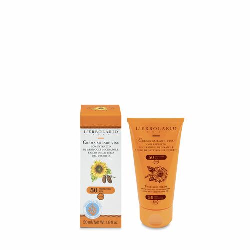 Crema solare viso spf 50 L'Erbolario Creme corpo ERB086.019