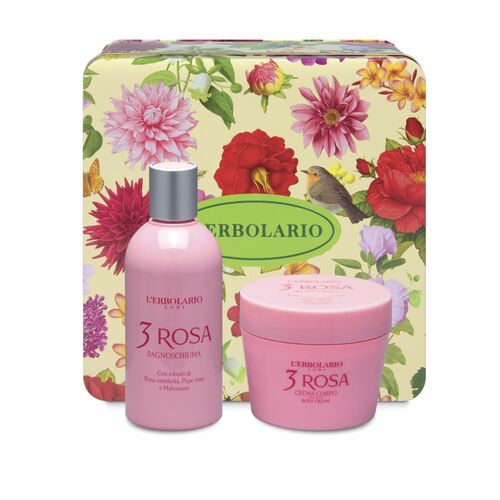 Segreti di bellezza 3 rosa duo L'Erbolario Creme corpo ERB088.093
