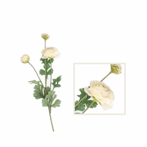 Fiorile Ranuncolo Bianco Thun Oggetistica H218200030
