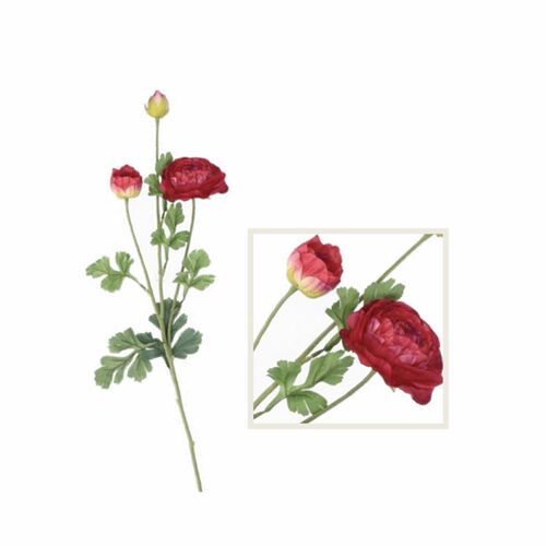 Fiorile Ranuncolo Fucsia Thun Oggetistica H21820032
