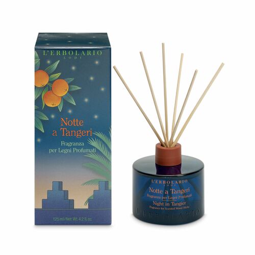 Notte a Tangeri fragranze per legni profumati L'Erbolario Home Fragrance ERB081.096