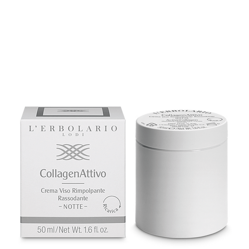 CollagenAttivo Ricarica Viso Rimpolpante Rassodante Notte L'Erbolario Viso ERB011.031