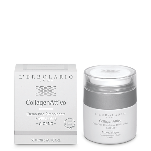 CollagenAttivo Crema Viso Rimpolpante Effetto Lifting Giorno 50 ml L'Erbolario Viso ERB011.029
