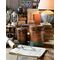Barattolo Metallo Vintage Orchidea Decorazioni casa ORC57.1917